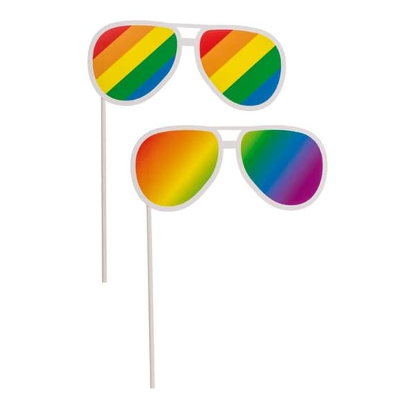 Pride Accessoarer på Pinne - 12-delar Multicolor