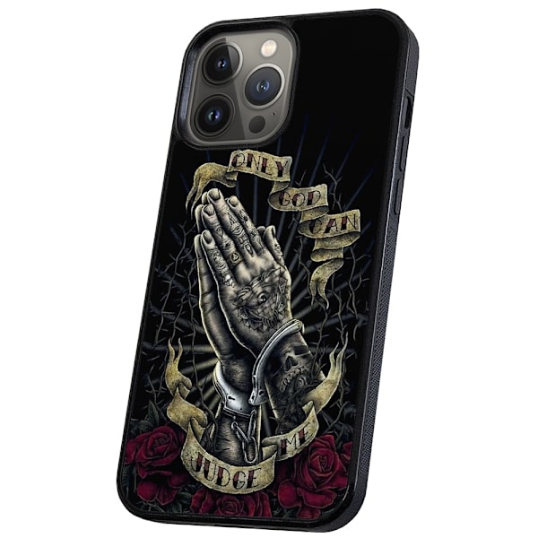 iPhone 16 Pro - Cover/Mobilcover Only God Can Judge Me