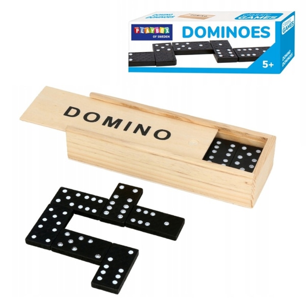 Dominoset / Dominobrickor - Domino Träd