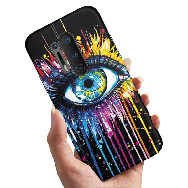 Deksel / Mobildeksel til OnePlus 8 Pro - Rennende Øye