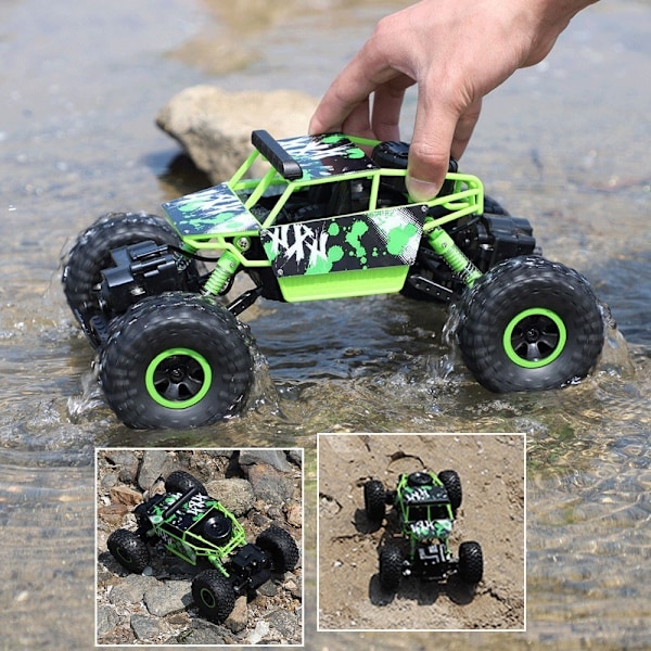 Radiostyrd Off-Road Bil / Crawler - RC Grön