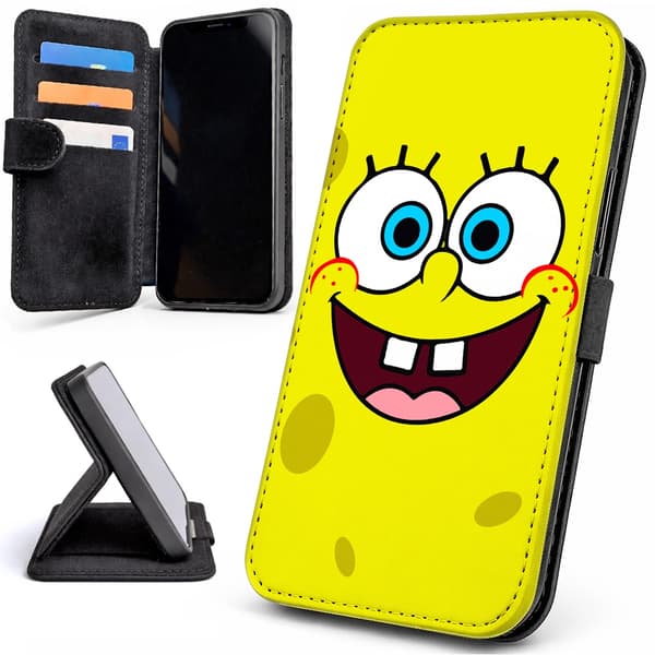 Lommebok Deksel / Mobildeksel til Google Pixel 9A - Svampebob