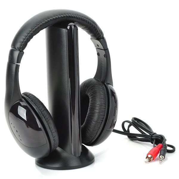 Hörlurar / Headset - Hi-Fi Trådlösa - 30m Svart