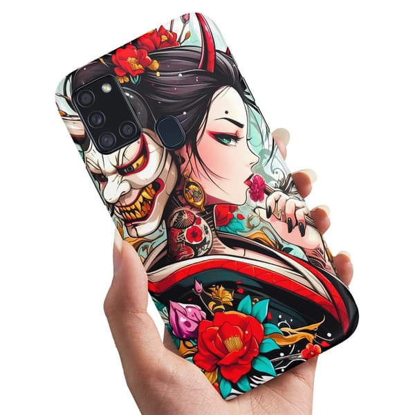 Deksel / Mobildeksel til Samsung Galaxy A21s - Anime