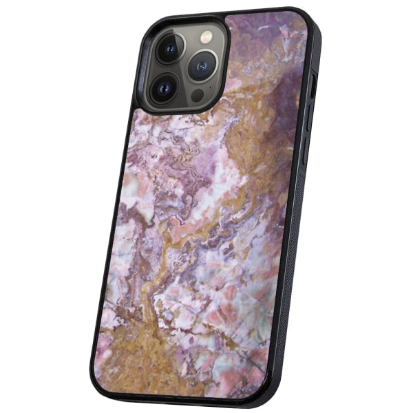 iPhone 13 Pro Max - Deksel/Mobildeksel Marmor Multicolor