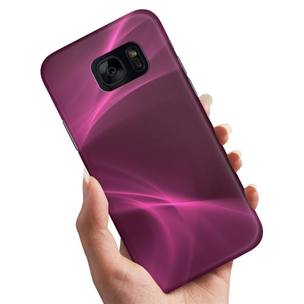 Samsung Galaxy S7 - Cover/Mobilcover Purple Fog