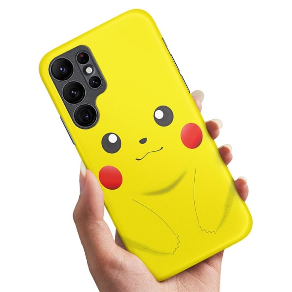 Samsung Galaxy S22 Ultra - Cover/Mobilcover Pikachu / Pokemon Multicolor