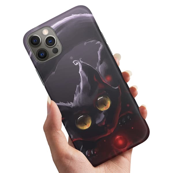 Deksel / Mobildeksel til iPhone 16 Pro Max - Svart Katt