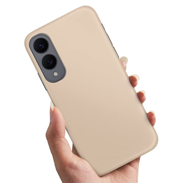 Deksel / Mobildeksel til Samsung Galaxy S25 Edge - Beige
