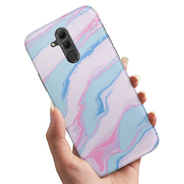 Deksel / Mobildeksel til Huawei Mate 20 Lite - Marmor Multicolor