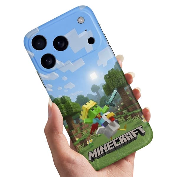 Deksel / Mobildeksel til iPhone 17 Pro - Minecraft