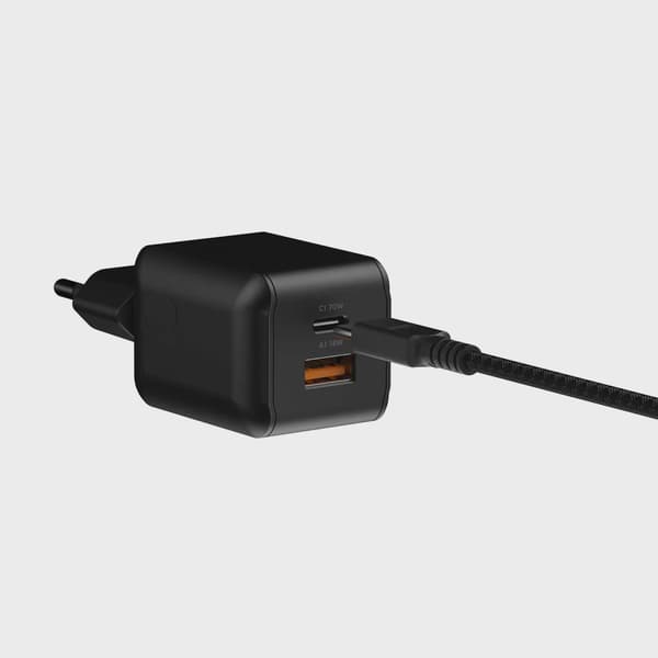 Xtorm 70W GaN3 NextGen Hemladdare USB-C/C/A GRS Svart