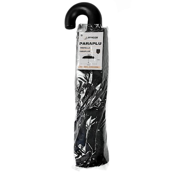 Mini paraply / Paraply med Kort Skaft - Får plass i lommen Black