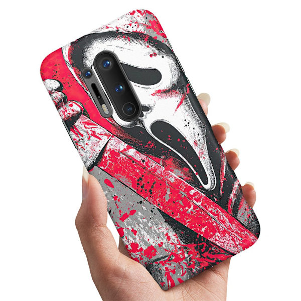 Deksel / Mobildeksel til OnePlus 8 Pro - Scream Ghostface