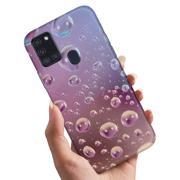 Deksel / Mobildeksel til Samsung Galaxy A21s - Bobler