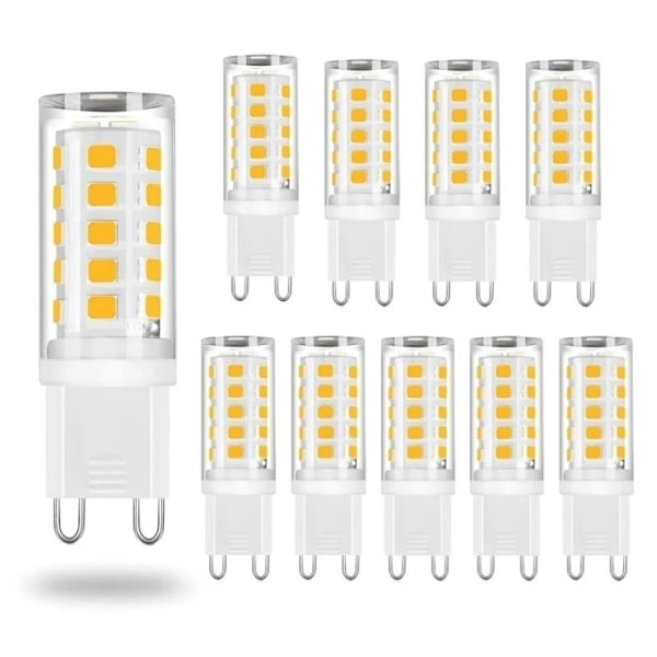 G9 LED-lamput – Lämmin valkoinen – 10kpl