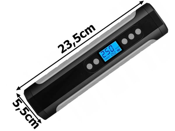 Batteripump för cykelbil elkompressor 10 bar lcd