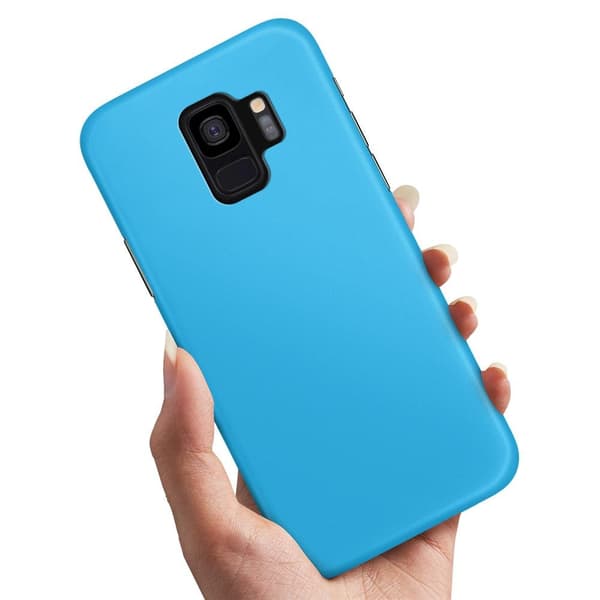 Deksel / Mobildeksel til Samsung Galaxy S9 - Lyseblå Light blue