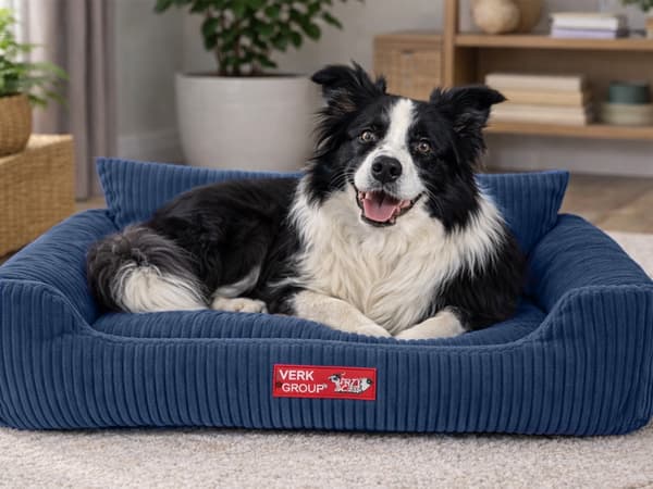 Hund- och kattbädd liten halkfri Dark blue
