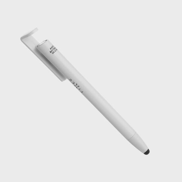 FIXED 3in1 Stylus Pen-Classic med Stativ funktion Vit