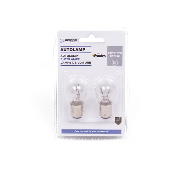 Bilglödlampa 12V P21 5W 2 st