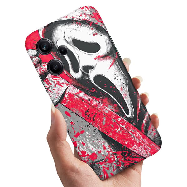 Cover / Mobilcover til Xiaomi Redmi Note 12 5G - Scream Ghostface