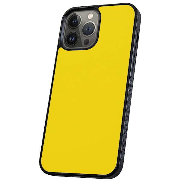 iPhone 14 Pro Max - Deksel/Mobildeksel Gul