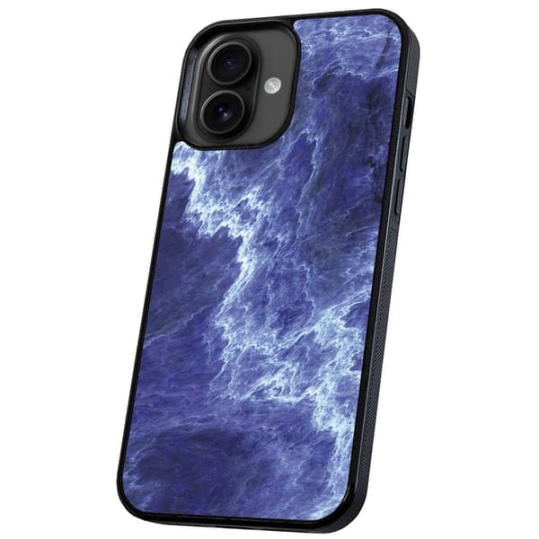 iPhone 16 Plus - Cover/Mobilcover Marmor