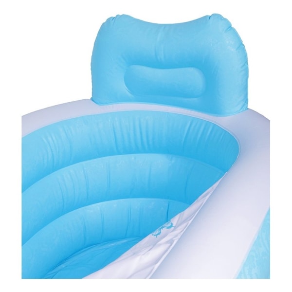 Puhallettava kylpyamme / kannettava - sininen Blue