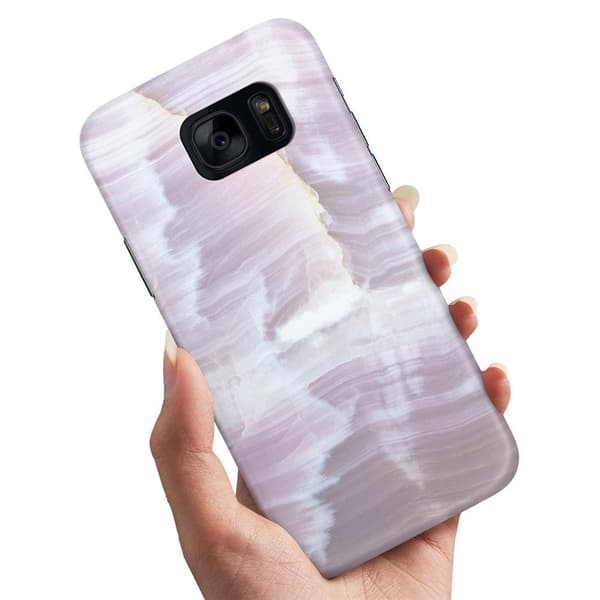 Samsung Galaxy S7 - Skal/Mobilskal Marmor multifärg