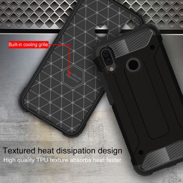 Xiaomi Redmi Note 7 - Deksel/mobildeksel - Tøft Black