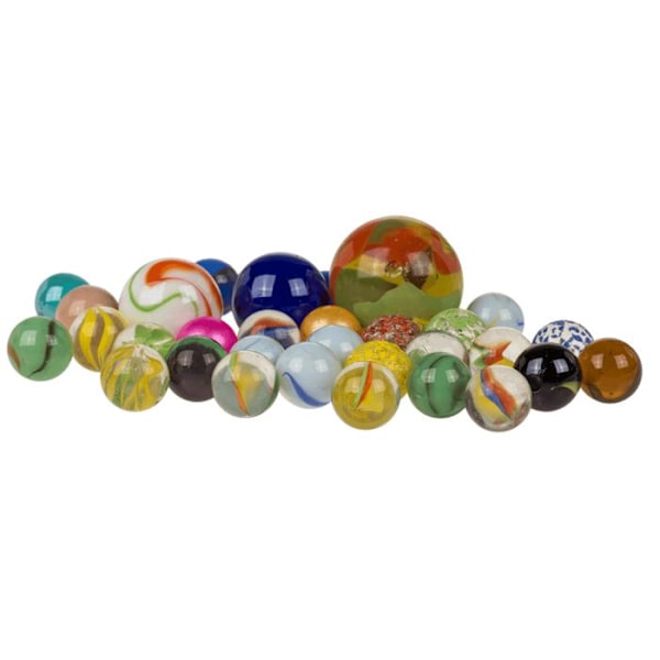 Kugler / Glaskugler / Spillekugler - 250g Multicolor