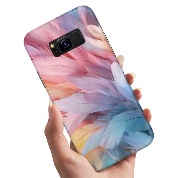 Skal / Mobilskal till Samsung Galaxy S8 Plus - Feathers