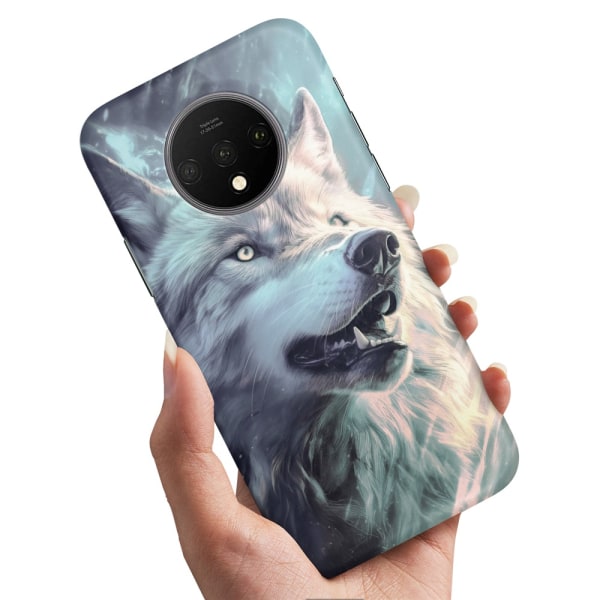 OnePlus 7T - Deksel/Mobildeksel Wolf