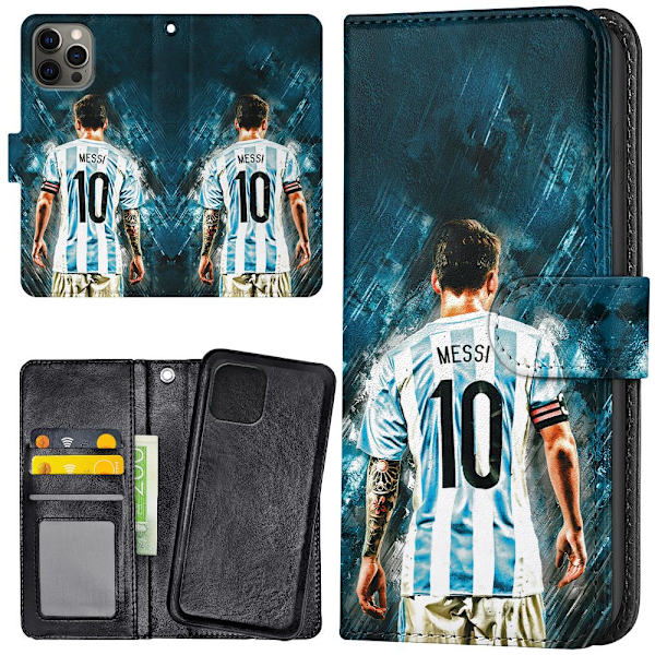 iPhone 16 Pro Max - Lommebok Deksel Messi