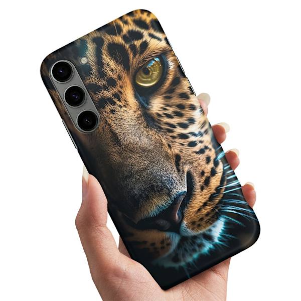Deksel / Mobildeksel til Samsung Galaxy S23 - Leopard