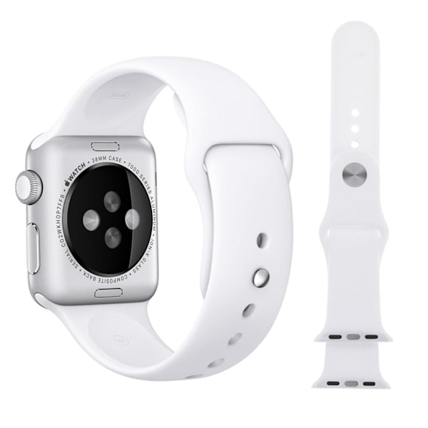 Armband för Apple Watch - Silikon White