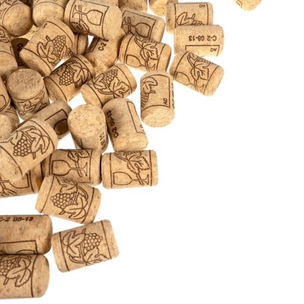 100-Pack - Vinkorkar - Korkar för vinflaskor