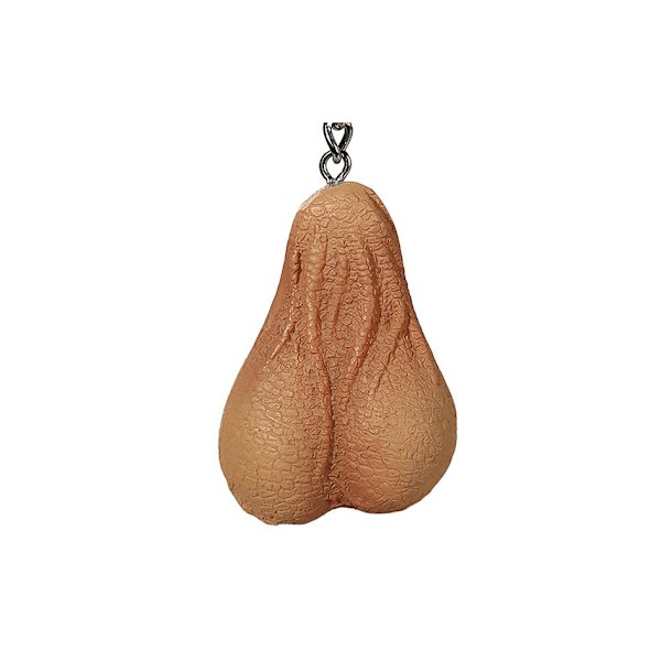 Nøkkelring / Nøkkelholder - Pungkuler Beige