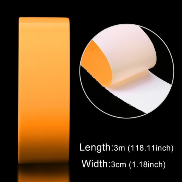 Luminous Tape Gul / Glow in the Dark - 3 cm x 3 meter Yellow
