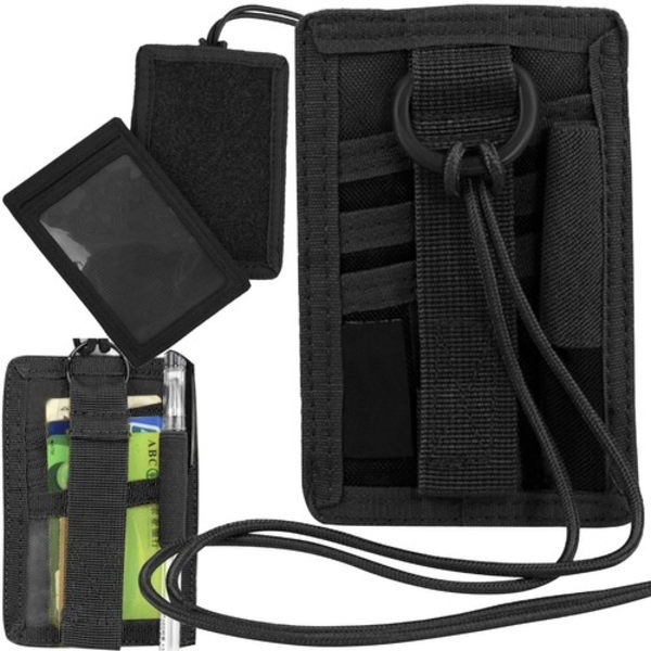 Passfodral / Fodral - Plånbok till Pass & Resa / Resefodral Black