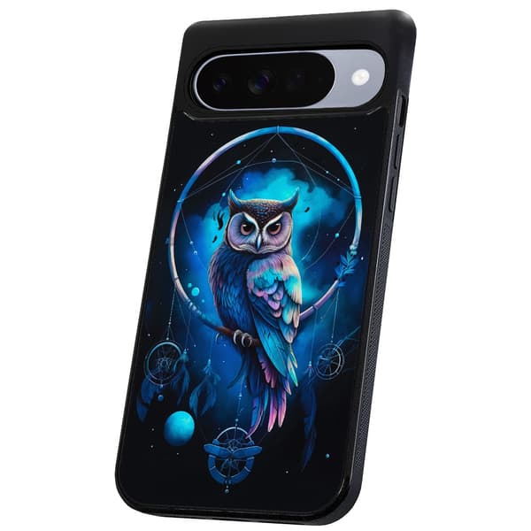 Google Pixel 10/10 Pro - Cover/Mobilcover Owl