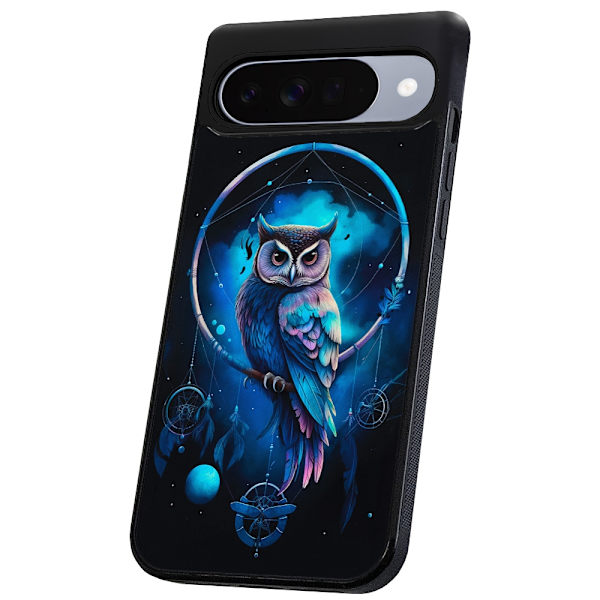 Google Pixel 10/10 Pro - Deksel/Mobildeksel Owl