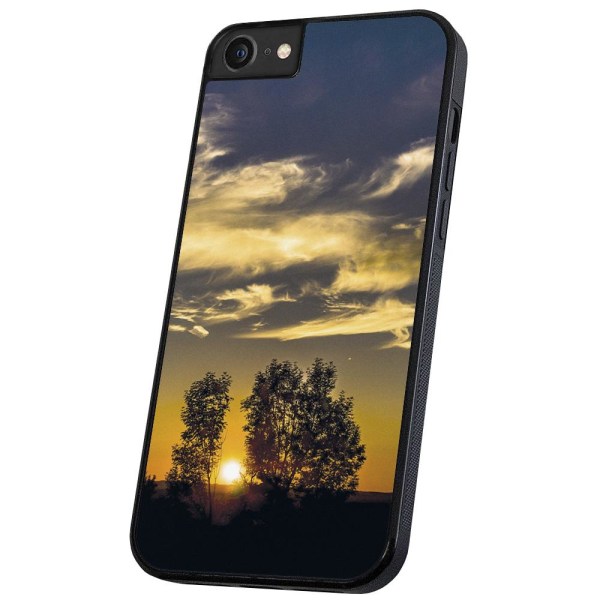 iPhone 6/7/8/SE - Deksel/Mobildeksel Sunset Multicolor