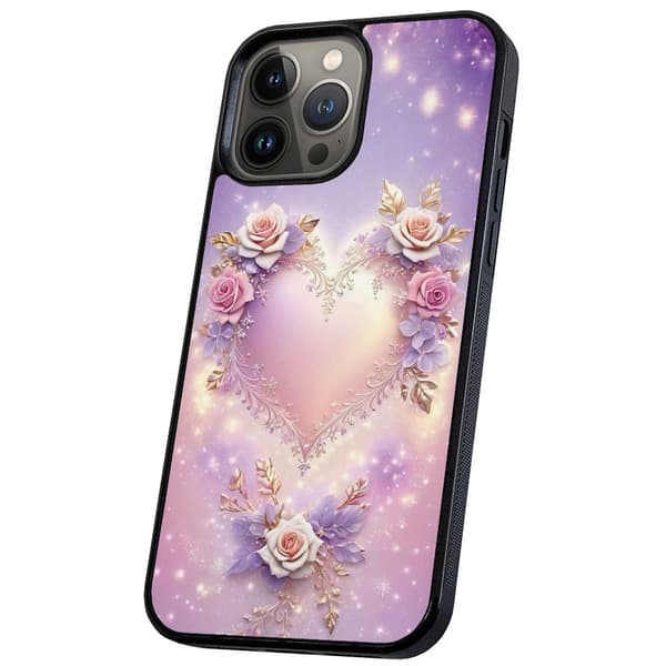 iPhone 16 Pro - Deksel/Mobildeksel Heart