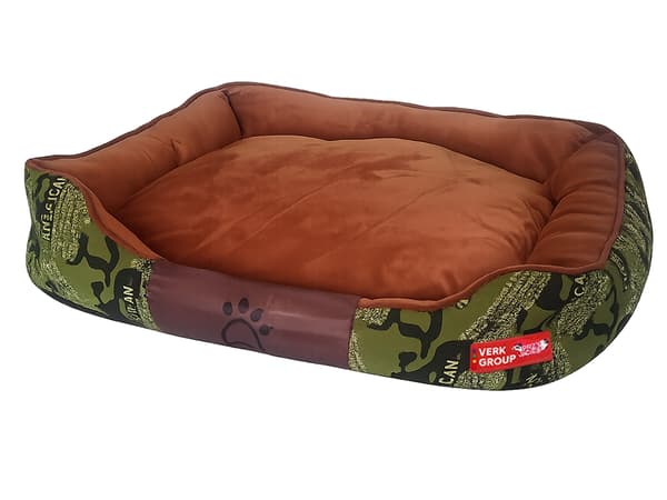 Hundbädd soffa medium Green