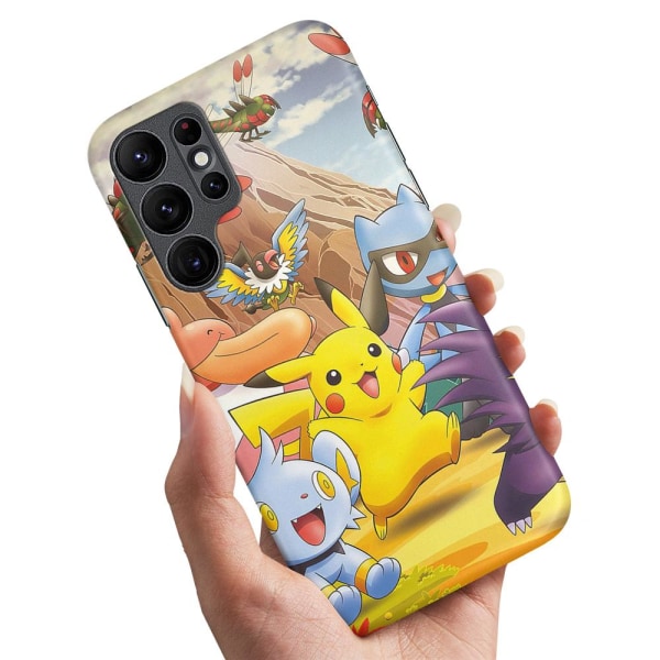 Samsung Galaxy S22 Ultra - Cover/Mobilcover Pokemon Multicolor