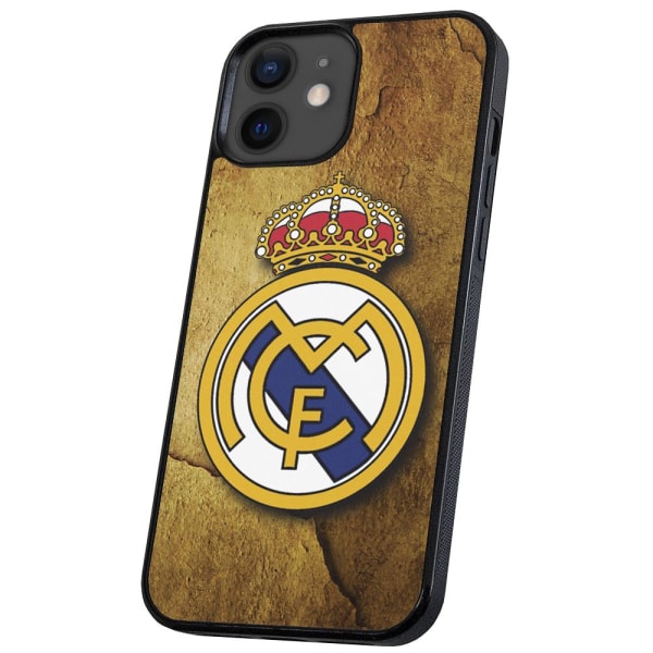 iPhone 12/12 Pro - Deksel/Mobildeksel Real Madrid Multicolor