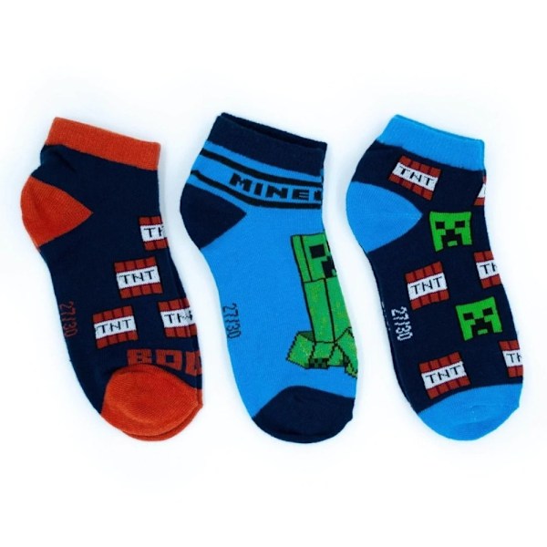 Minecraft Barnstrumpor / Strumpor för Barn - 3-Pack 23/26