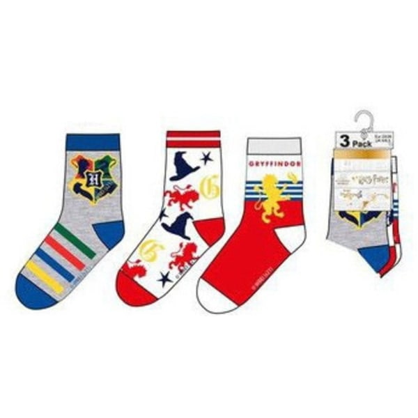 Harry Potter Barnstrumpor / Strumpor för Barn - 3-Pack 27/30